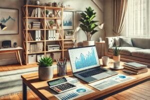 Liberdade Financeira em Casa: Organização e Economia